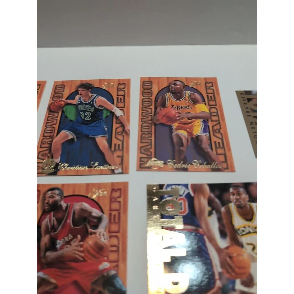 Lot Of Hardwood Leaders & TOTAL D Fleer Flair 95 - 96